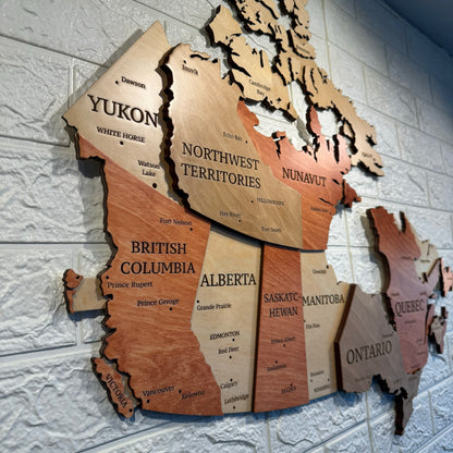 Canada Country Map