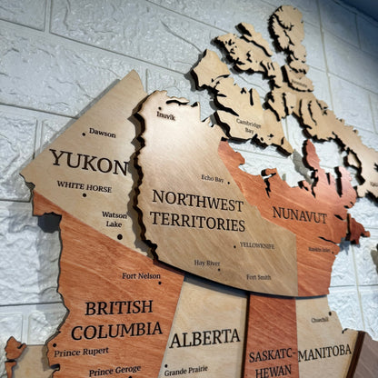 Canada Country Map