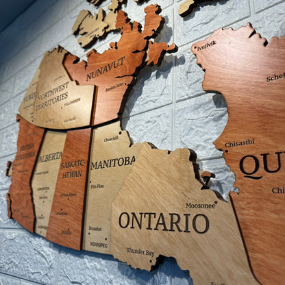 Canada Country Map